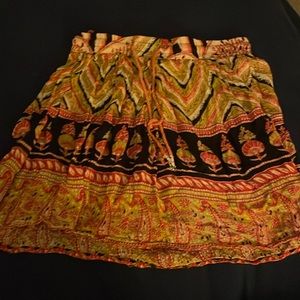 Medium 100% rayon skirt made in India